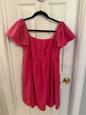 Pink Smocked dress